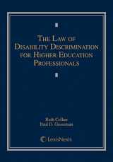 9781632807632-1632807637-The Law of Disability Discrimination for Higher Education Professionals