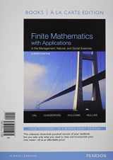 9780321946560-0321946561-Finite Mathematics with Applications In the Management, Natural, and Social Sciences, Books a la Carte Plus NEW MyLab Math with Pearson eText -- Access Card Package