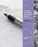 9781133435501-1133435505-The Least You Should Know About English: Writing Skills, Form B, International Edition