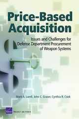 9780833037886-0833037889-Price Based Acquistion:Issues & Challenges for Defense