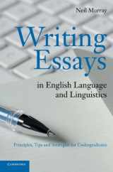 9780521111195-0521111196-Writing Essays in English Language and Linguistics: Principles, Tips and Strategies for Undergraduates