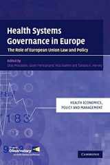 9780521747561-0521747562-Health Systems Governance in Europe: The Role of European Union Law and Policy (Health Economics, Policy and Management)