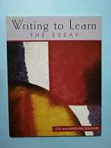 9780072307566-0072307560-Writing to Learn: The Essay
