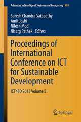 9789811001338-9811001332-Proceedings of International Conference on ICT for Sustainable Development: ICT4SD 2015 Volume 2 (Advances in Intelligent Systems and Computing, 409)