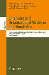 9783030356453-3030356450-Enterprise and Organizational Modeling and Simulation: 15th International Workshop, EOMAS 2019, Held at CAiSE 2019, Rome, Italy, June 3–4, 2019, ... in Business Information Processing, 366)