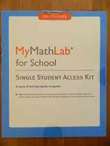 9780133135480-0133135489-MyMathLab Access Card for School (1-year Access), 1/e