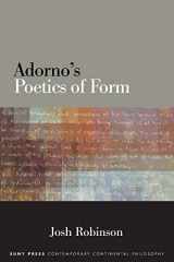 9781438469843-1438469845-Adorno's Poetics of Form (SUNY Series in Contemporary Continental Philosophy)