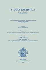 9789042935808-9042935804-Studia Patristica. Vol. LXXXIV - Papers presented at the Seventeenth International Conference on Patristic Studies held in Oxford 2015: Volume 10: ... Origen, the Cappadocians, and Neoplatonism