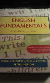9780205172139-020517213X-English Fundamentals (with MyWritingLab Pearson eText Student Access Code Card) (16th Edition)