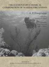 9781933789224-1933789220-Memoir II: The Elementary Chemical Composition of Marine Organisms (Fishes of the Western North Atlantic)