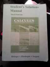 9780321744951-0321744950-Student Solutions Manual for Calculus and Its Applications