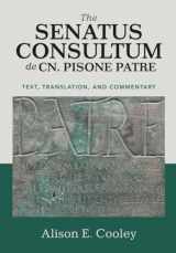 9781108714563-1108714560-The Senatus Consultum de Cn. Pisone Patre
