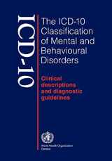 9789241544221-9241544228-The ICD-10 Classification of Mental and Behavioural Disorders: Clinical Descriptions and Diagnostic Guidelines