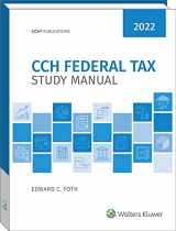 9780808056010-0808056018-Federal Tax Study Manual (2022)