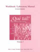 9780072535440-007253544X-Workbook/Laboratory Manual Vol. 2 to accompany ¿Que tal?