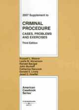 9780314180056-0314180052-Criminal Procedure: Cases, Problems and Exercises, 3rd Edition, 2007 Supplement (American Casebook)