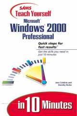 9780672317026-0672317028-Sams Teach Yourself Microsoft Windows 2000 Professional in 10 Mi