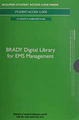 9780133928525-0133928527-Brady Digital Library for EMS Management -- Access Card (24 Months Access)