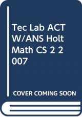 9780030783579-0030783577-Tec Lab ACT W/ANS Holt Math CS 2 2007