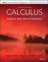 9781119444190-1119444195-Calculus: Single and Multivariable