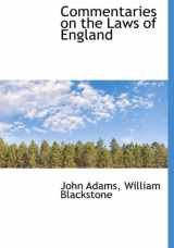 9781117128184-1117128180-Commentaries on the Laws of England