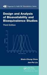 9781584886686-1584886684-Design and Analysis of Bioavailability and Bioequivalence Studies (Chapman & Hall/CRC Biostatistics Series)