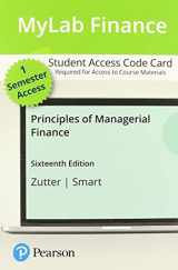 9780136971238-0136971237-Principles of Managerial Finance -- MyLab Finance with Pearson eText Access Code