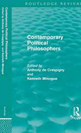9780415614337-0415614333-Contemporary Political Philosophers (Routledge Revivals)