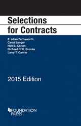 9781634594653-1634594657-Selections for Contracts, 2015 (Selected Statutes)