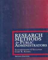 9780801311727-0801311721-Research Methods for Public Administrators (2nd Edition)