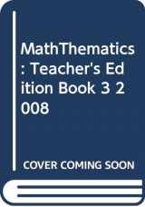 9780618656110-0618656111-MathThematics: Teacher's Edition Book 3 2008
