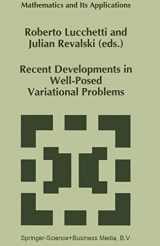 9780792335764-0792335767-Recent Developments in Well-Posed Variational Problems (Mathematics and Its Applications, 331)