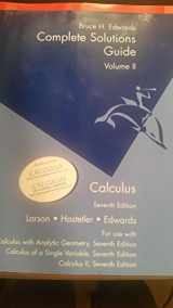 9780618149322-0618149325-Calculus of a Single Variable: Complete Solutions Guide - Volume 2