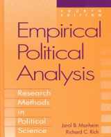 9780801313073-0801313074-Empirical Political Analysis: Research Methods in Political Science