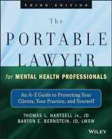 9781118341087-1118341082-The Portable Lawyer for Mental Health Professionals: An A-Z Guide to Protecting Your Clients, Your Practice, and Yourself