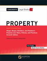 9781454885702-145488570X-Casenotes Legal Briefs for Property Keyed to Singer, Berger, Davidson, and Penalver (Casenote Legal Briefs)
