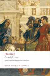 9780199540051-0199540055-Greek Lives (Oxford World's Classics)