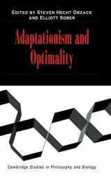 9780521591669-052159166X-Adaptationism and Optimality (Cambridge Studies in Philosophy and Biology)