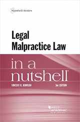 9781684675821-1684675820-Legal Malpractice Law in a Nutshell (Nutshells)