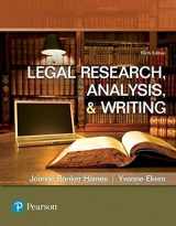9780134559841-0134559843-Legal Research, Analysis, and Writing