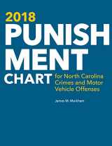 9781560119456-1560119454-2018 Punishment Chart for North Carolina Crimes and Motor Vehicle Offenses