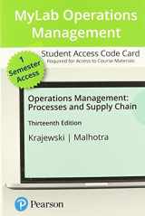 9780136827832-0136827837-Operations Management: Processes and Supply Chains -- MyLab Operations Management with Pearson eText Access Code