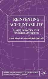 9781403906243-1403906246-Reinventing Accountability: Making Democracy Work for Human Development (International Political Economy Series)
