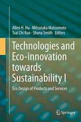 9789811311802-9811311803-Technologies and Eco-innovation towards Sustainability I: Eco Design of Products and Services