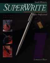 9780538721608-053872160X-SuperWrite: Alphabetic Writing System, Office Professional, Volume One