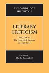 9781316606100-1316606104-The Cambridge History of Literary Criticism (The Cambridge History of Literary Criticism, Series Number 6)