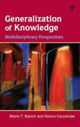 9781848728981-1848728980-Generalization of Knowledge: Multidisciplinary Perspectives