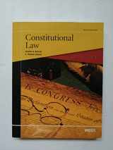 9780314281937-0314281932-Black Letter Outline on Constitutional Law (Black Letter Outlines)