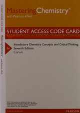 9780321804587-0321804589-MasteringChemistry with Pearson Etext - Valuepack Access Card - for Introductory Chemistry: Concepts and Critical Thinking (ME Component)
