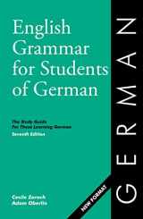 9780934034555-0934034559-GERMAN, ENGLISH GRAMMAR FOR STUDENTS OF GERMAN, 7TH ED. (O&h Study Guides) (English and German Edition)